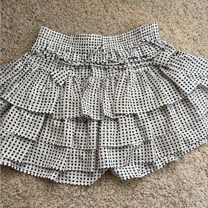 Polka Dot Ruffle Skirt